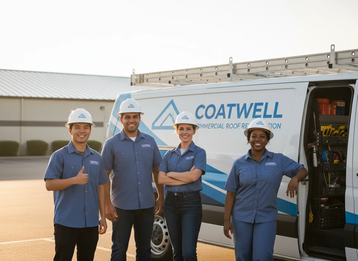 Commercial roof coating company in Harvard, MA